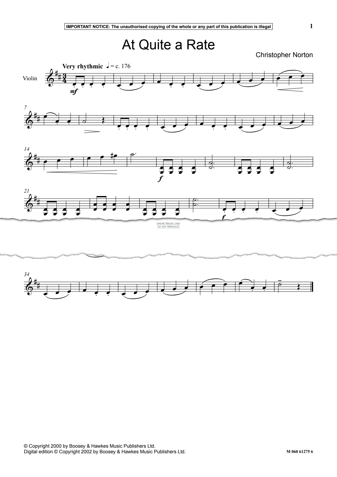 Produktgalerie: Seite 1 von 1 At Quite A Rate, Christopher Norton, Klavier, Violine