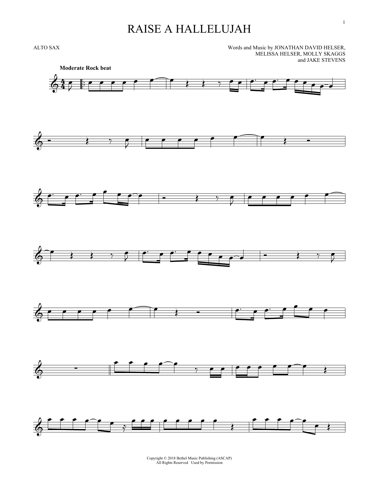 Product gallery: Page 1 of 1 Raise A Hallelujah, Bethel Music