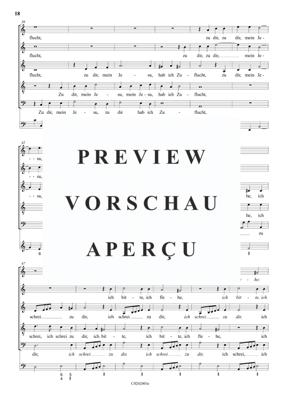 gallery: O Jesu, mein Erlöser / Herr, mein König und mein Gott, , (Gemischter Chor)