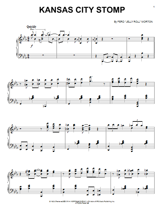 Produktbild zu: Kansas City Stomp