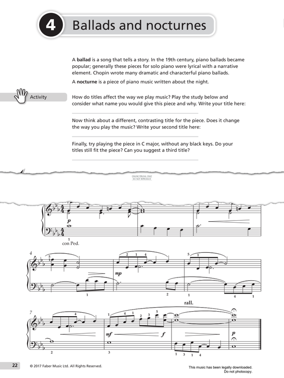 Produktgalerie: Seite 1 von 1 Study, Heather Hammond, Klavier