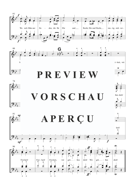 Produktgalerie: Seite 4 von 7 Ode an die Freiheit, , Posaunenchor