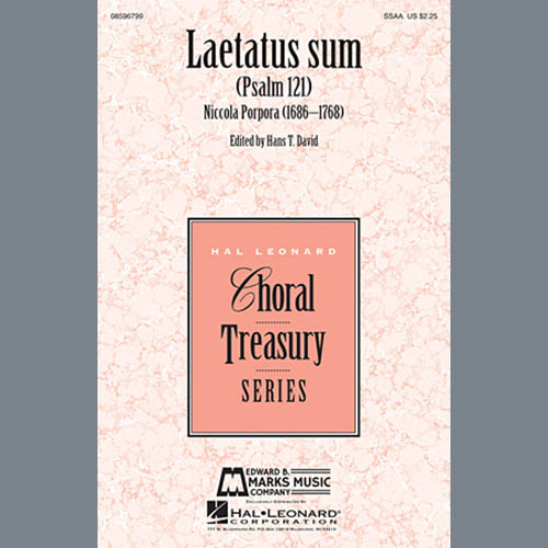 Produktbild zu: Laetatus Sum (Psalm 121)