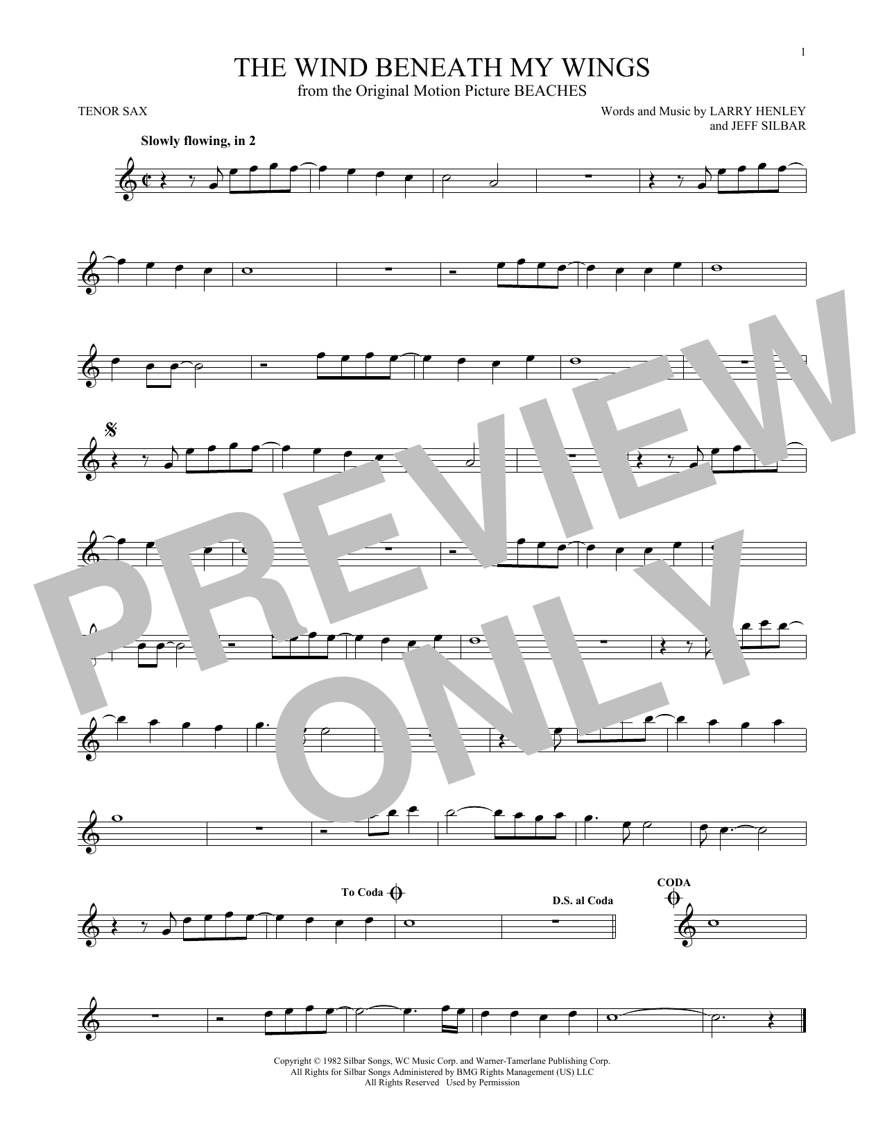 Product gallery: Page 1 of 1 The Wind Beneath My Wings, Bette Midler