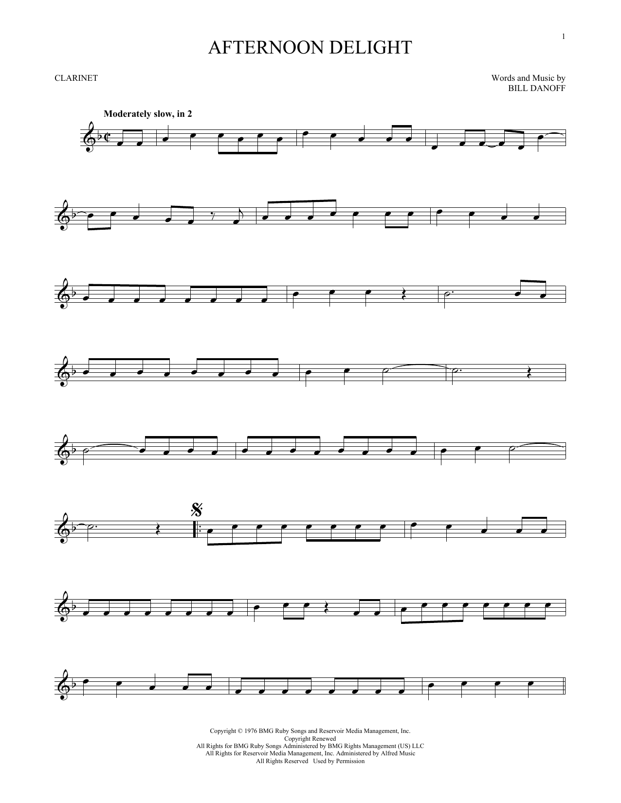 Product gallery: Page 1 of 1 Afternoon Delight, Starland Vocal Band