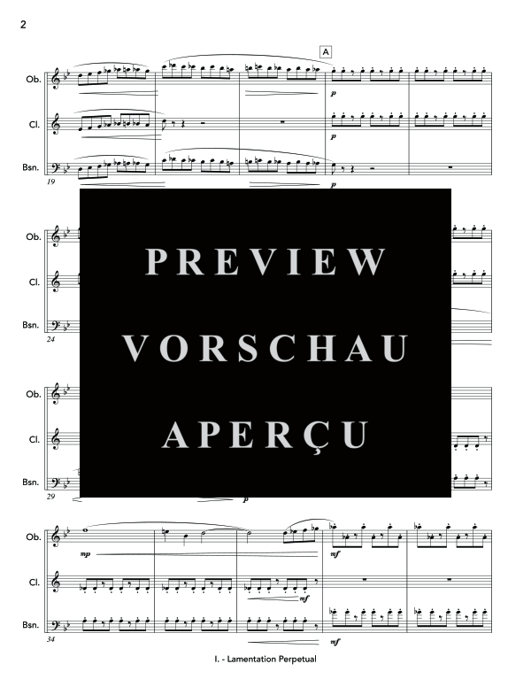 Product gallery: Page 6 of 11 Suite for Reeds, , (woodwind trio oboe, clarinet and bassoon)