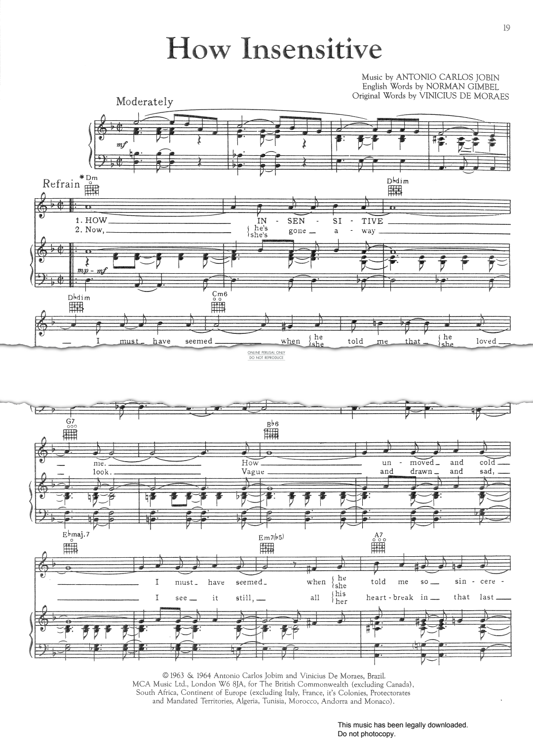 gallery: How Insensitive, Sinead O'Connor