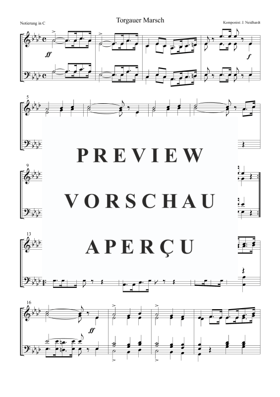 Produktgalerie: Seite 2 von 5 Torgauer Marsch, , Posaunenchor