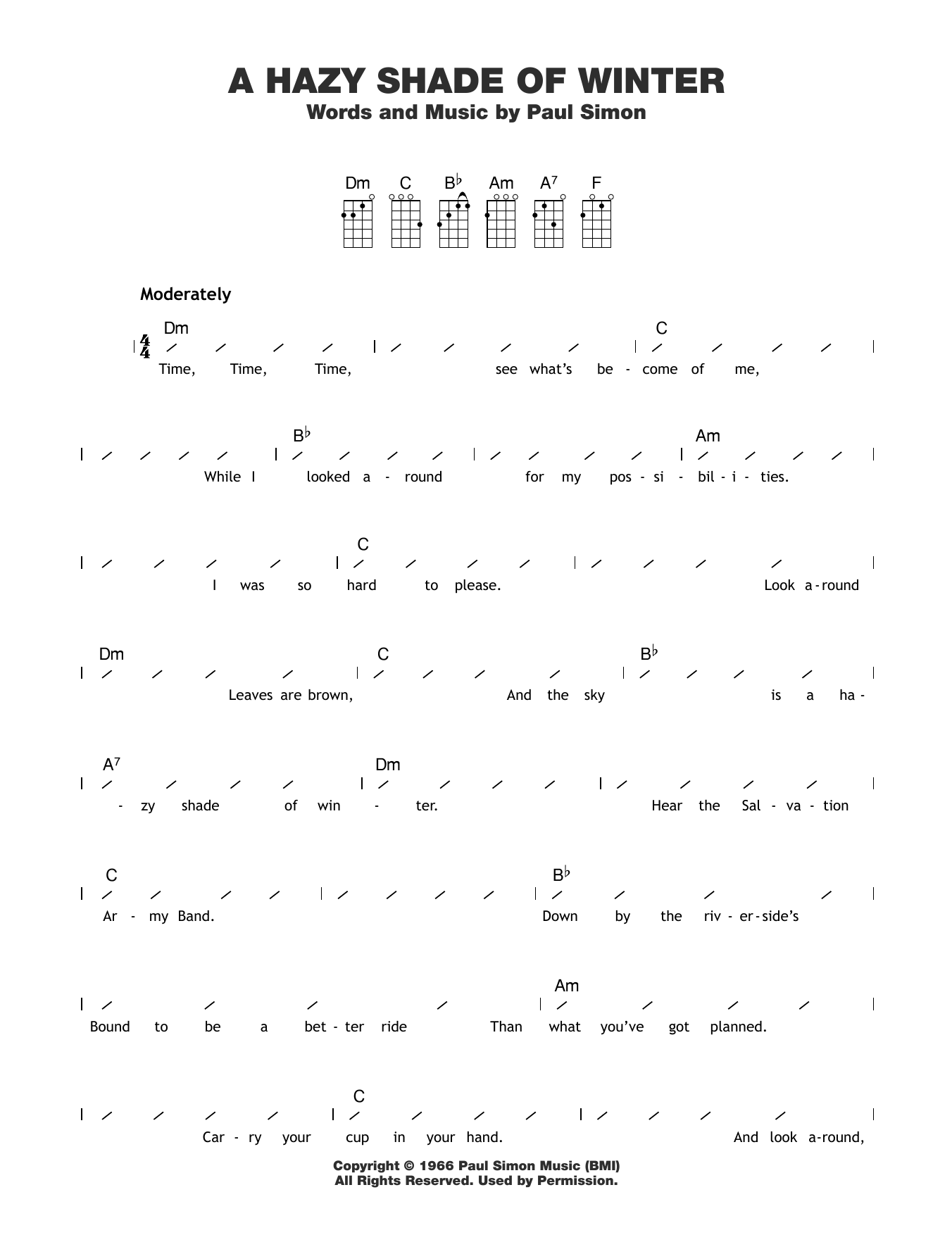 Product gallery: Page 1 of 1 A Hazy Shade Of Winter, Simon & Garfunkel