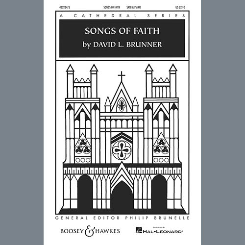 cover: Songs Of Faith, David Brunner, Chor