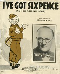 cover: I've Got Sixpence (As I Go Rolling Home), Billy Cotton, Gesang, Gitarre, Klavier