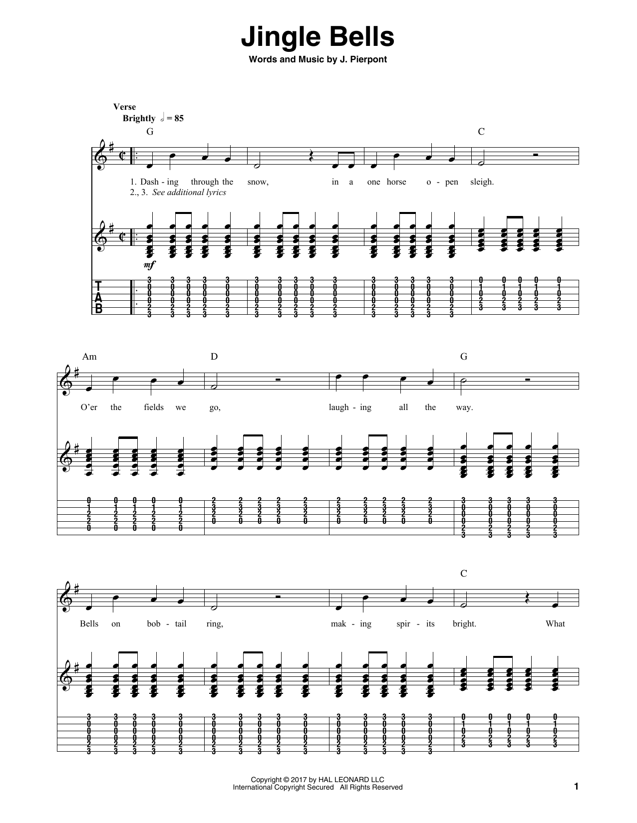 Produktbild zu: Jingle Bells