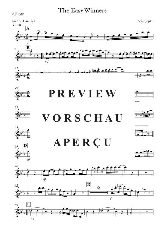 Produktgalerie: Seite 12 von 21 The Easy Winners , , (Concert Band)