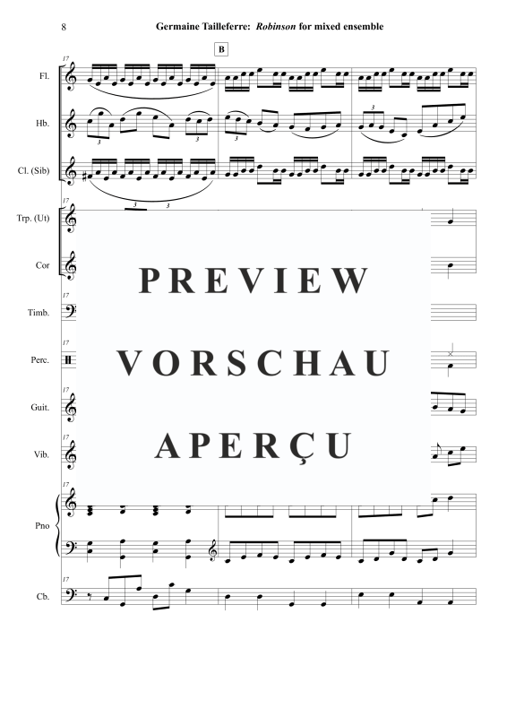 Produktgalerie: Seite 9 von 11 Robinson, , Gemischtes Ensemble
