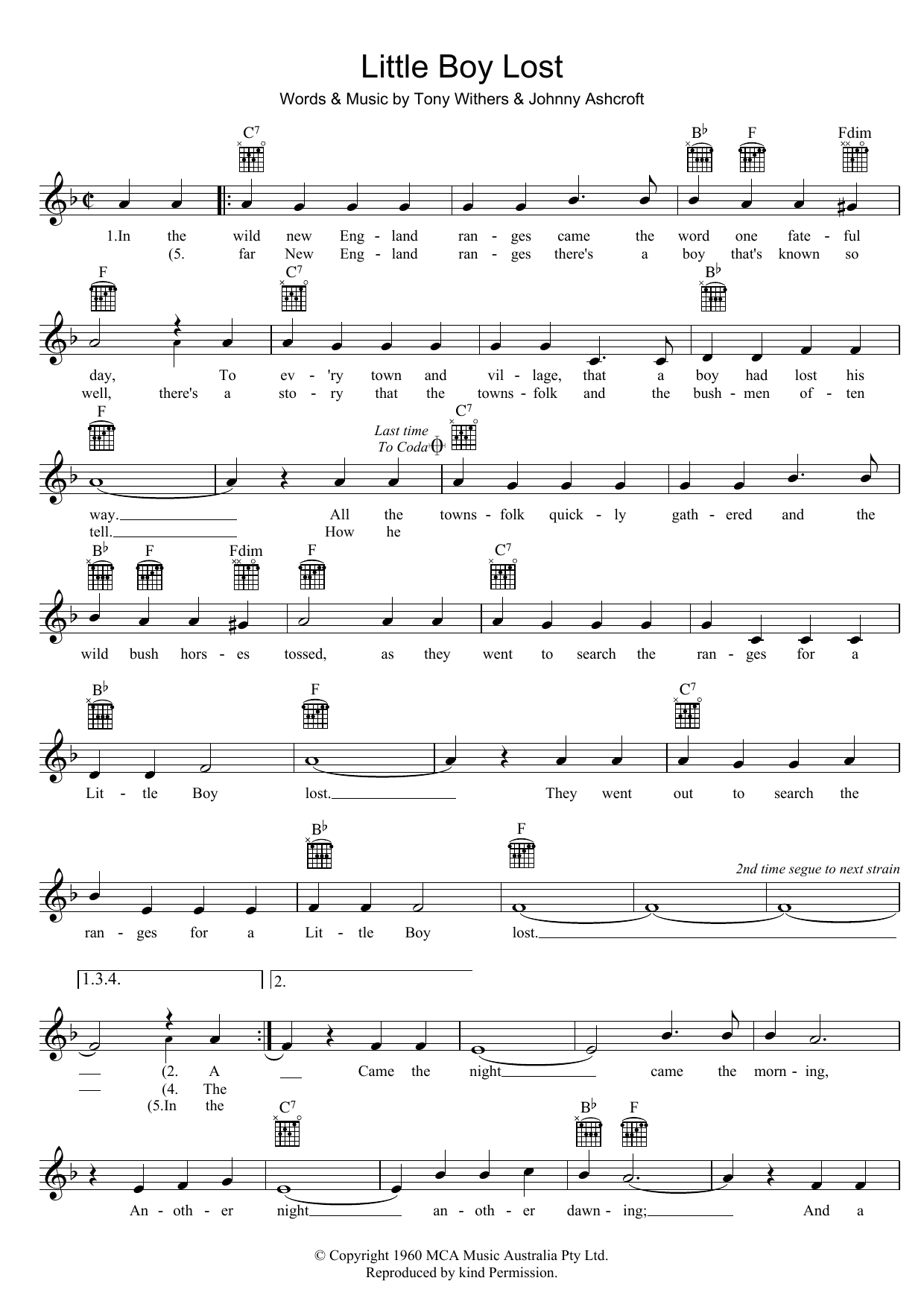 Produktbild zu: Little Boy Lost