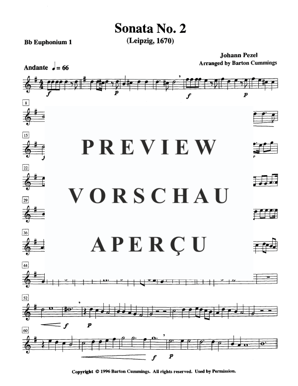 Produktgalerie: Seite 8 von 11 Sonate Nr. 2, , Tuba Quintett EETTT