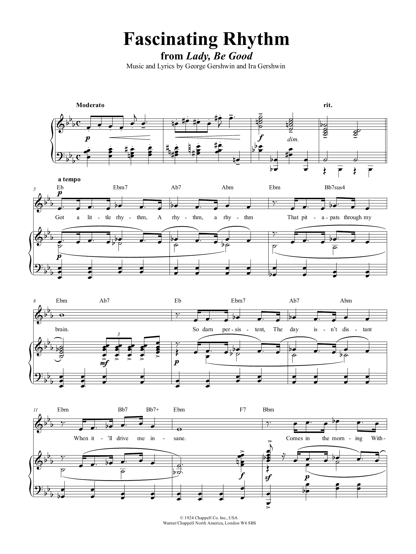Product picture to: Fascinating Rhythm
