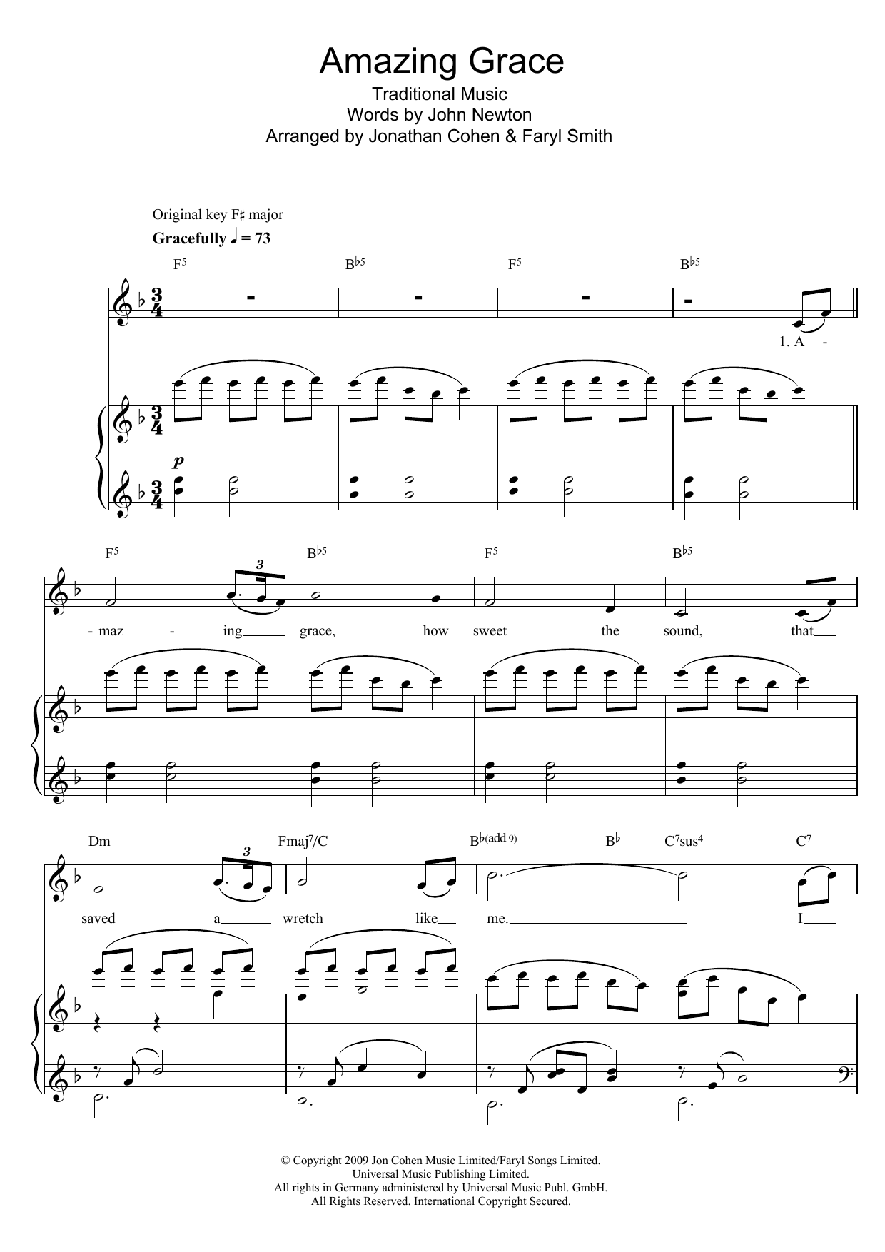 Produktbild zu: Amazing Grace