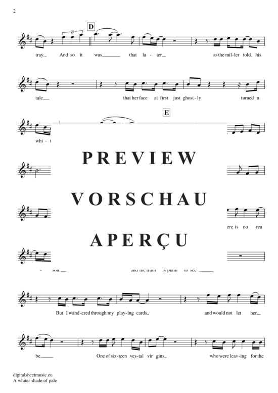 Product gallery: Page 3 of 4 A whiter shade of pale , Procol Harum, Tenor Saxophone