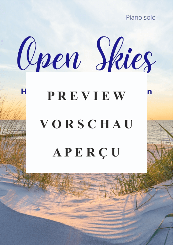 gallery: Open Skies - 7 poetische Klavierstücke, Hauke Kranz - Die Tastenflüsterin, (Klavier Solo)