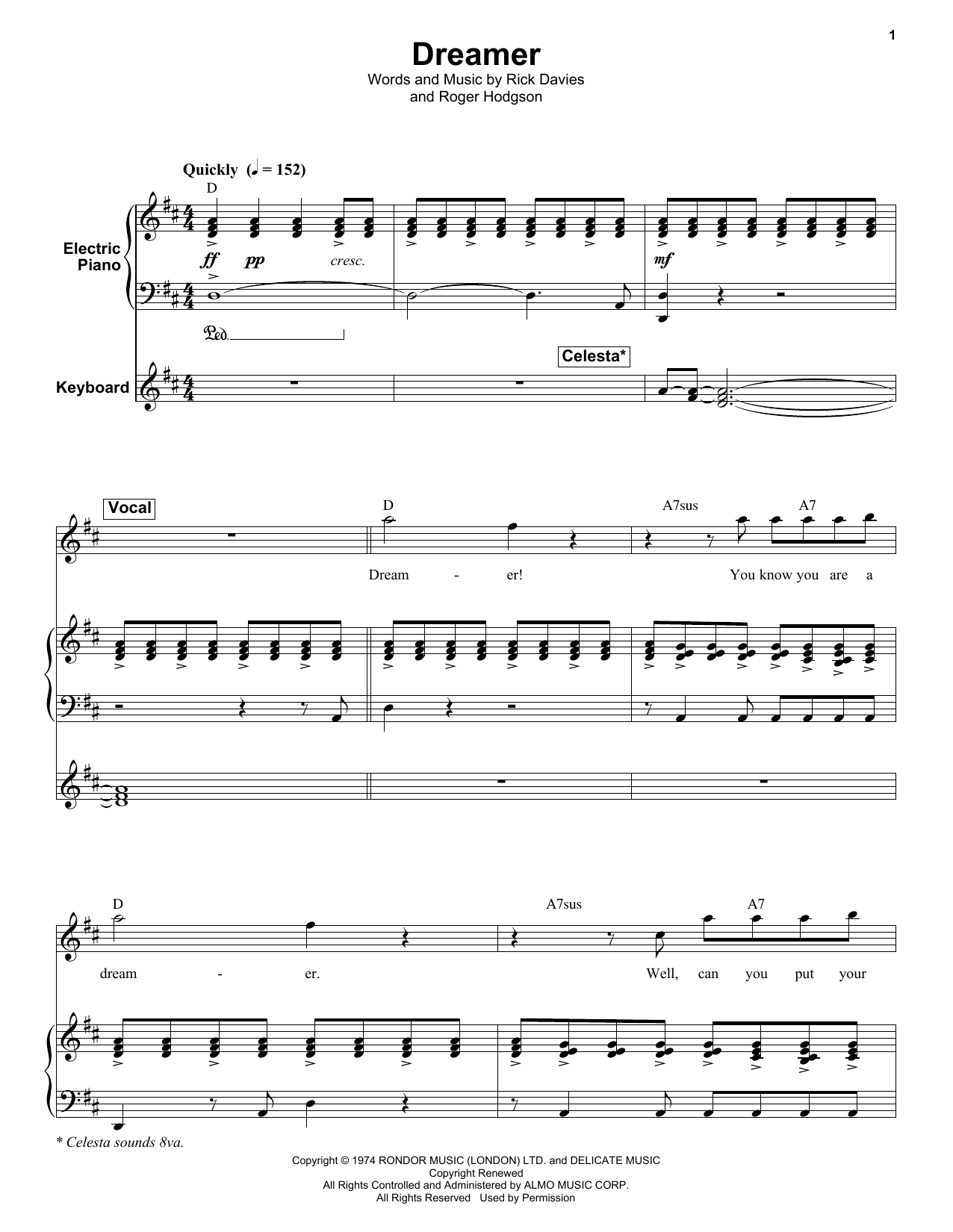 Product gallery: Page 1 of 1 Dreamer, Supertramp