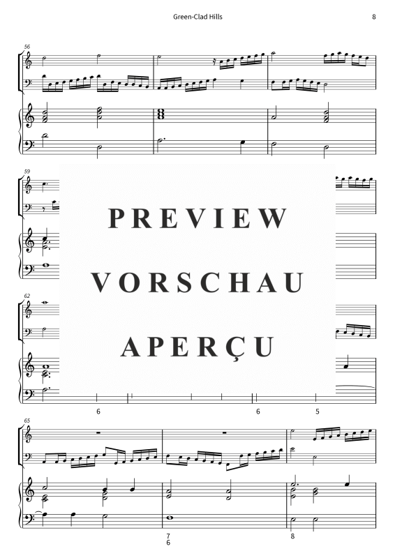 gallery: Green-Clad Hills - Vestiva i colli - Pastoral Madrigal in Three Parts, , Violine, Violoncello und Cembalo/Klavier