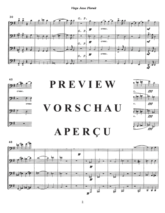 gallery: Virga Jesse Floruit , , (Tuba Quartett EETT)