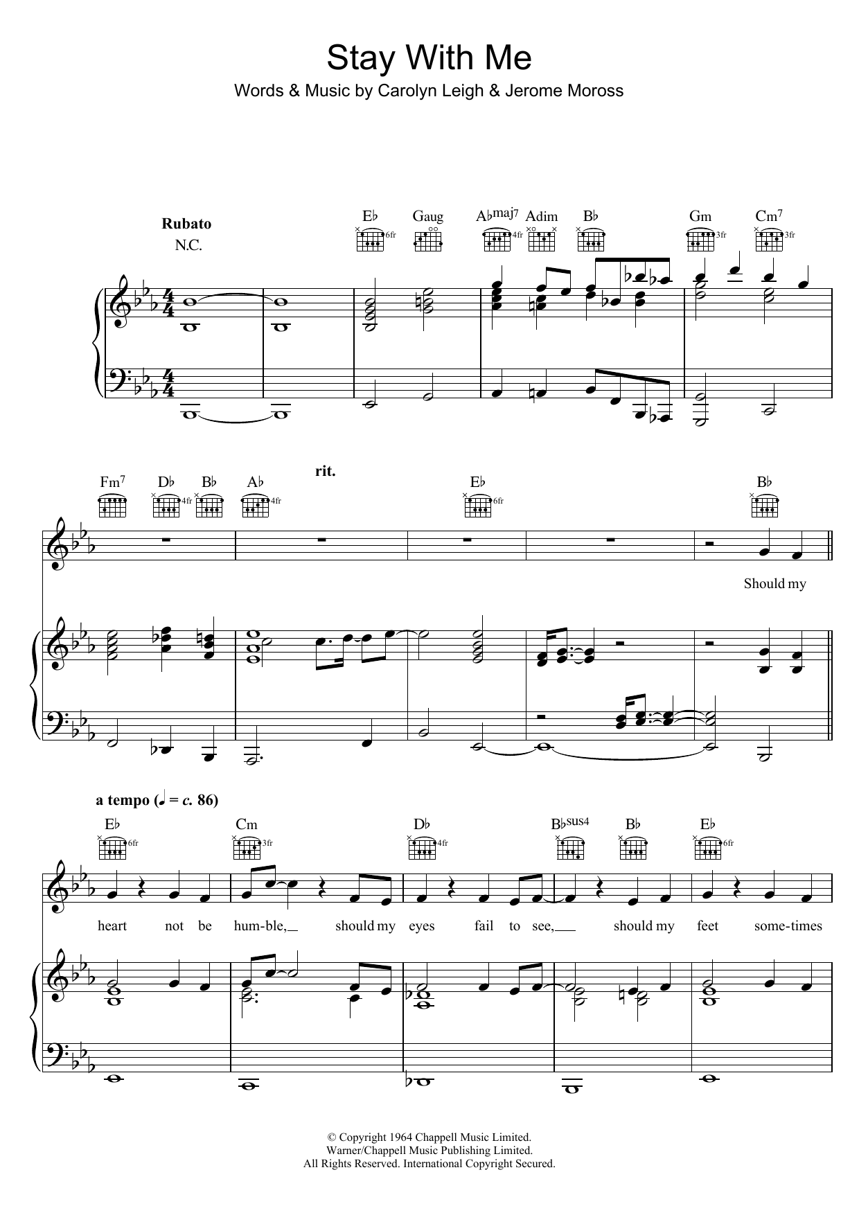 Produktgalerie: Seite 1 von 1 Stay With Me, Bob Dylan, Gesang, Gitarre, Klavier