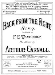 Produktbild zu: Back From The Fight