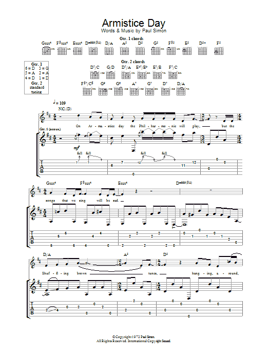 Produktbild zu: Armistice Day