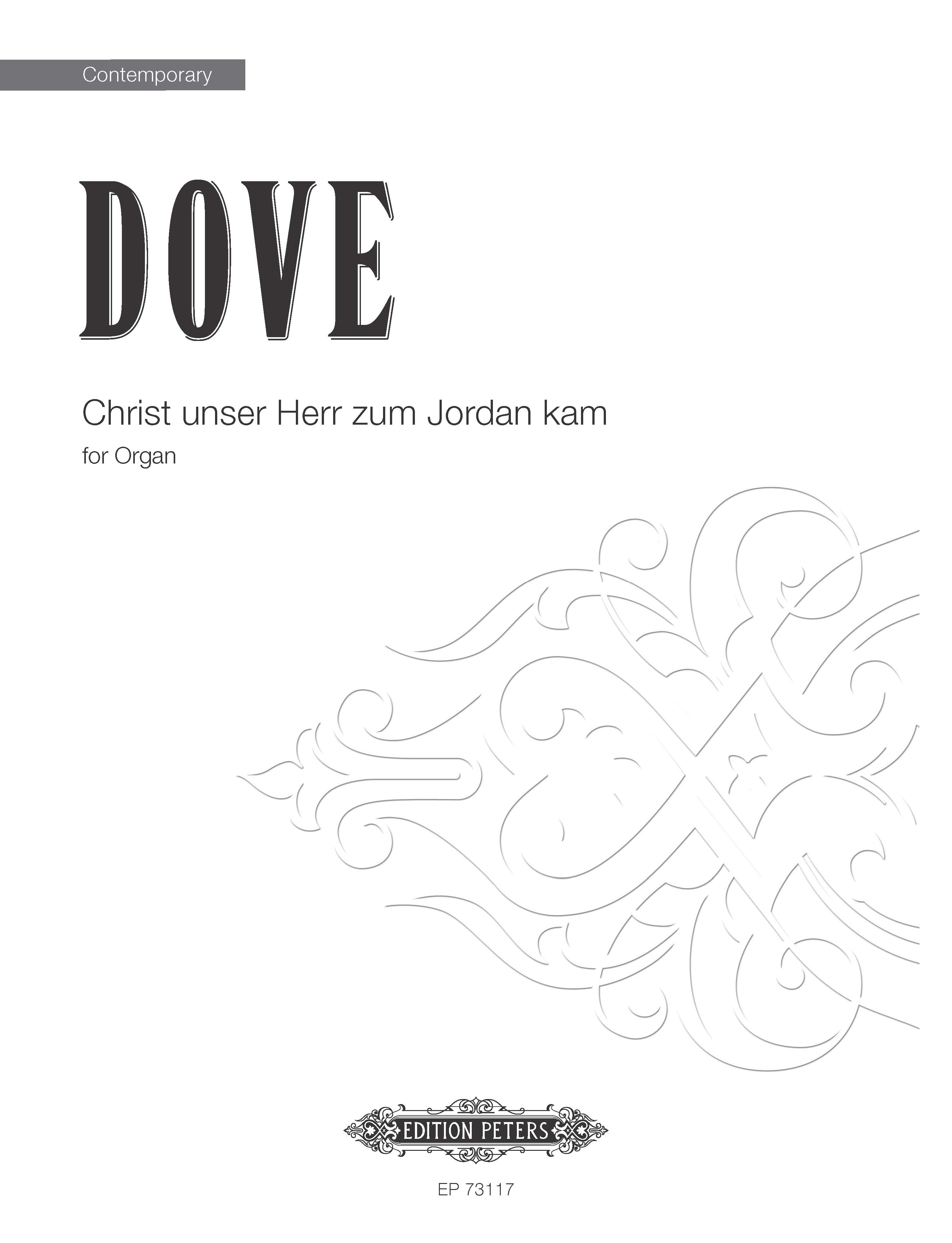 cover: Christ unser Herr zum Jordan kam, Jonathan Dove