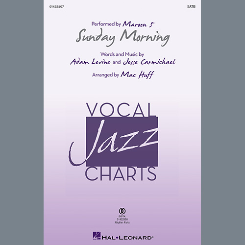 cover: Sunday Morning (arr. Mac Huff), Maroon 5