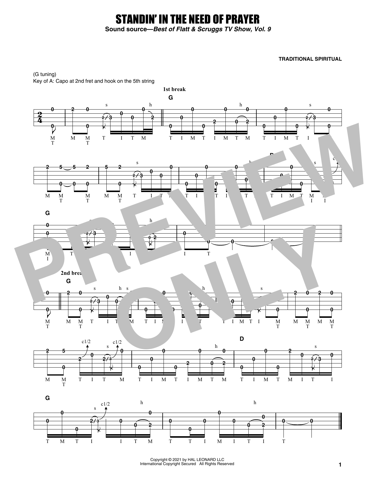 Product gallery: Page 1 of 1 Standin' In The Need Of Prayer, Earl Scruggs