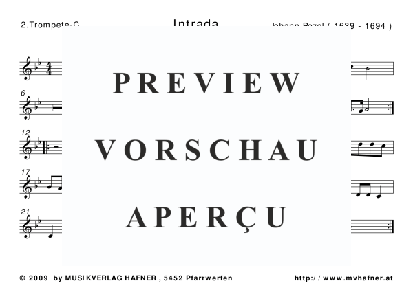 Produktgalerie: Seite 10 von 11 Intrada, , (Blechbläser Quintett)
