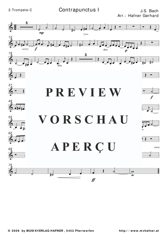 gallery: Contrapunctus I, , (Blechbläser Quintett)