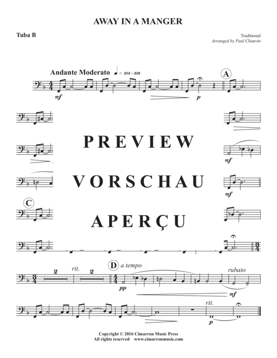 Produktgalerie: Seite 15 von 15 Away In A Manger , , (Doppeltes Blechbläserquintett)