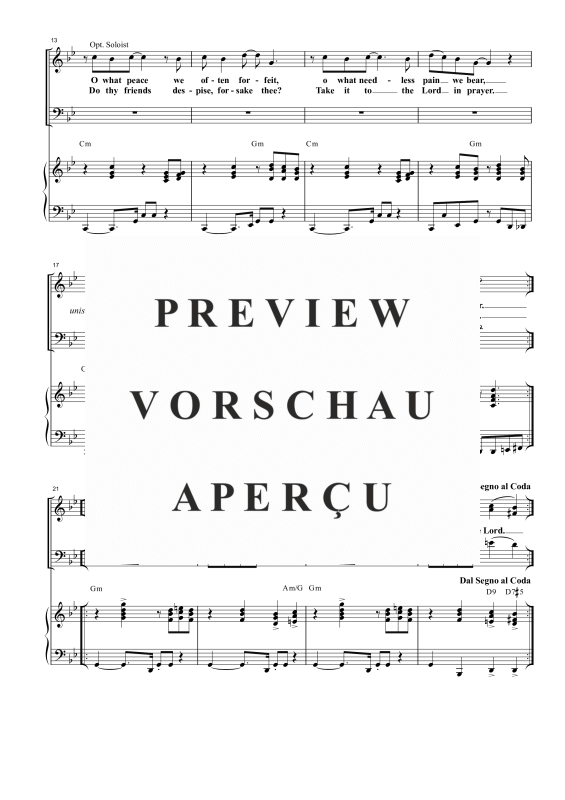 Produktgalerie: Seite 6 von 7 What A Friend, , Gemischter Chor SAB