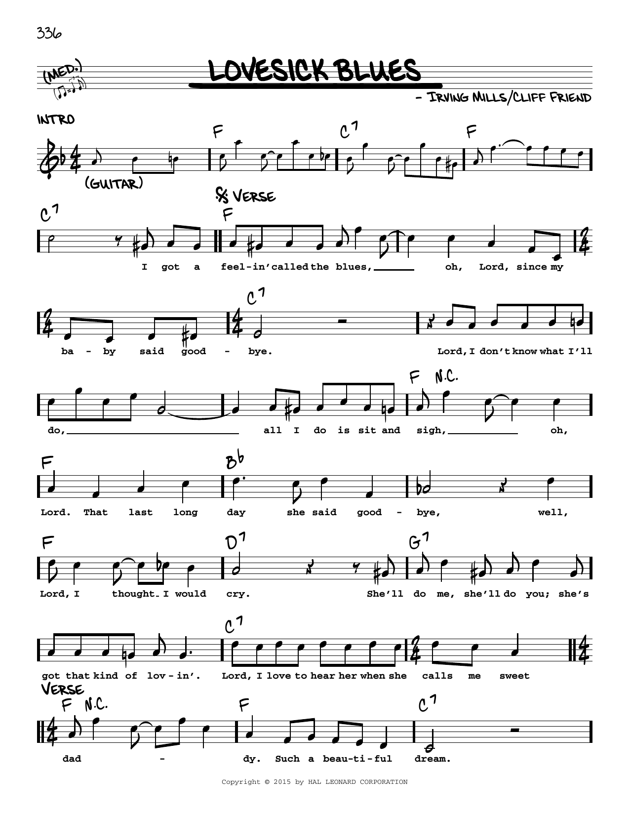 Produktbild zu: Lovesick Blues