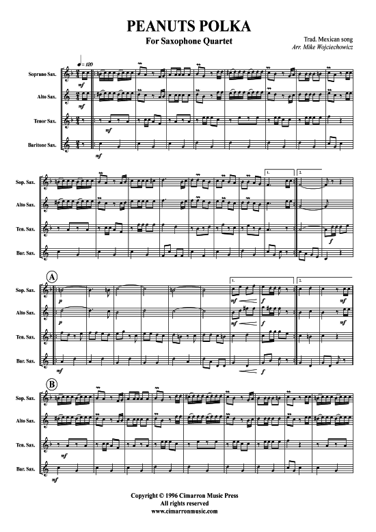 Product picture to: Peanuts Polka Traditional