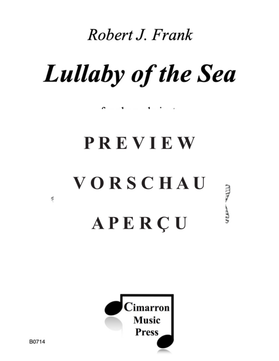 Product gallery: Page 2 of 17 Lullaby of the Sea , , (oboe, clarinet, alto saxophone and bassoon)