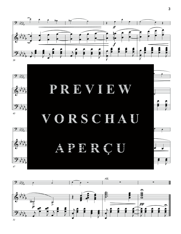 Product gallery: Page 7 of 10 None But the Lonely Heart, , (euphonium and piano)