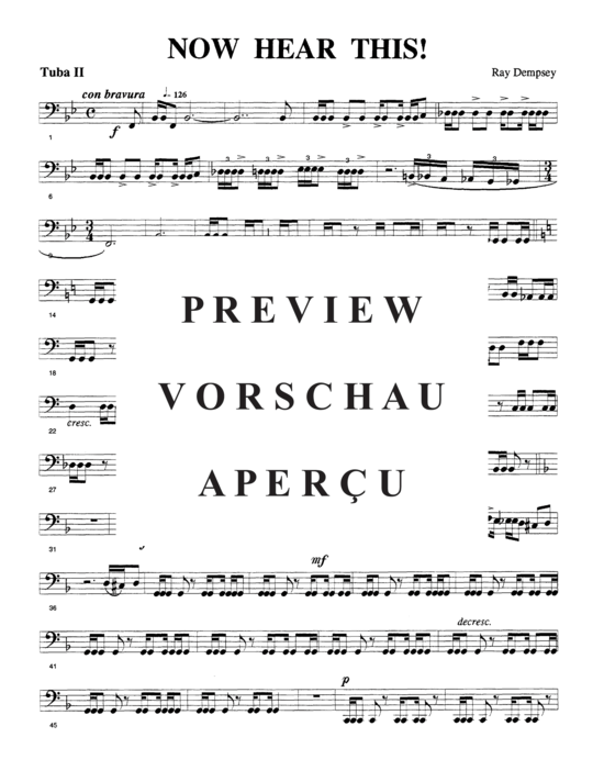 Product gallery: Page 18 of 19 Now Hear This! , , (Tuba Quartett EETT)