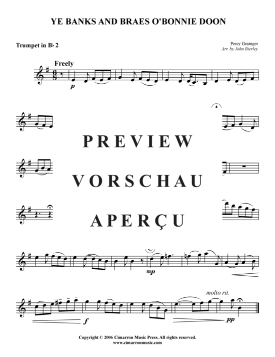 Produktgalerie: Seite 6 von 7 Ye Banks and Braes O' Bonnie Doon , , (Blechbläserquintett)