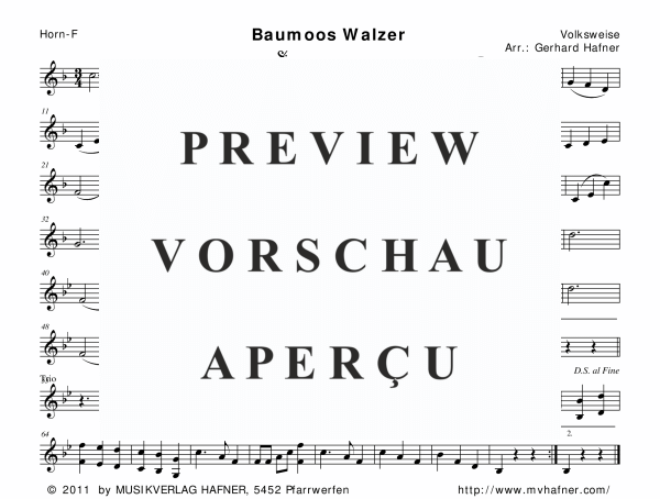 gallery: Baumoos Walzer, , (woodwind and brass)