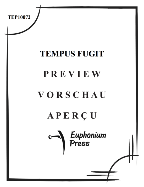 Product gallery: Page 2 of 5 Tempus Fugit , , (Tuba Solo)