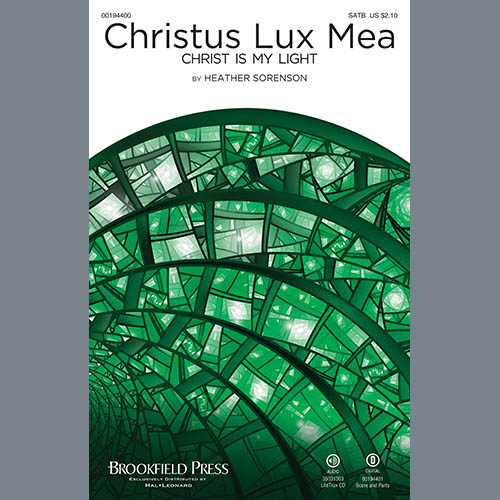 cover: Christus Lux Mea (Christ Is My Light), Heather Sorenson, Chor