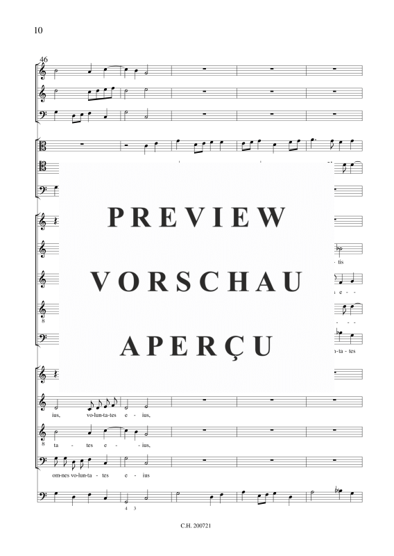 gallery: Confitebor tibi Domine , , (Gemischtes Ensemble 9 Stimmen,2 Streicher,3 Trombonen und BC)