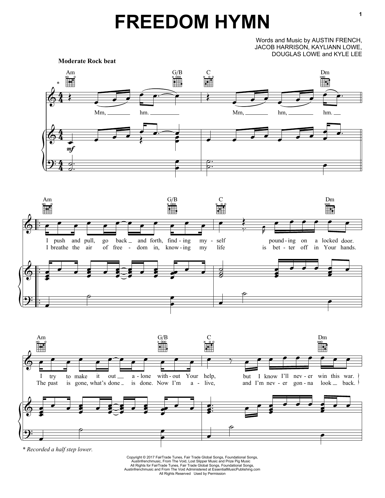 Produktbild zu: Freedom Hymn