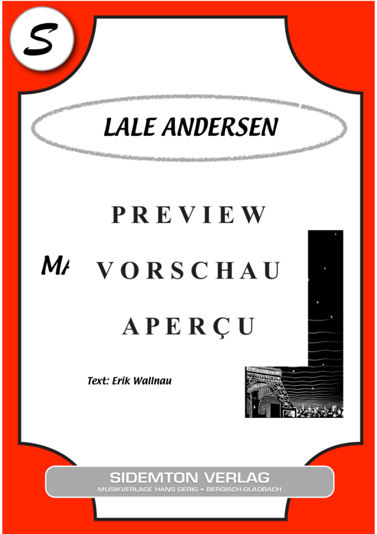 gallery: Mademoiselle de Paris , Andersen, Lale, (Klavier + Gesang)