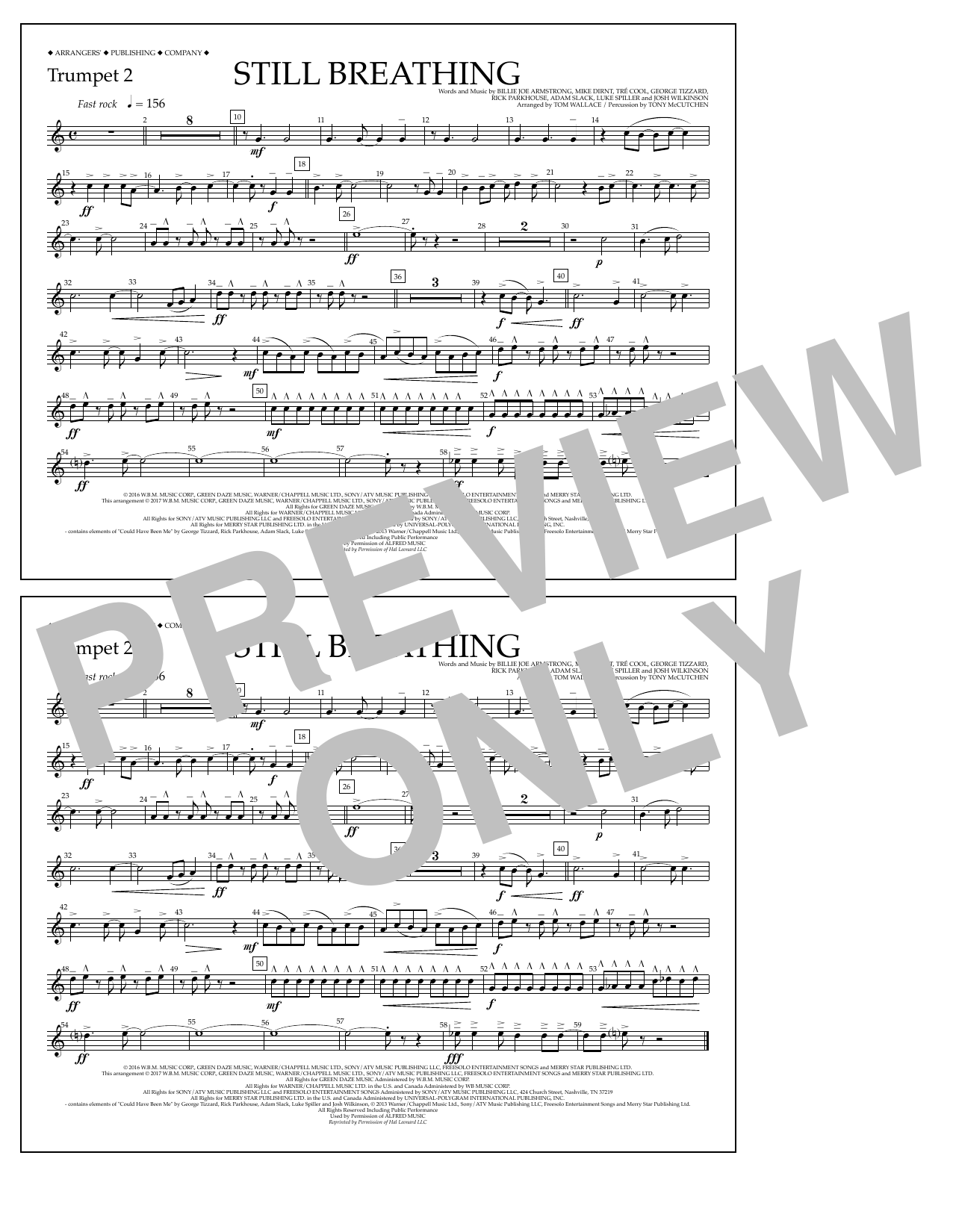 Product picture to: Still Breathing - Trumpet 2